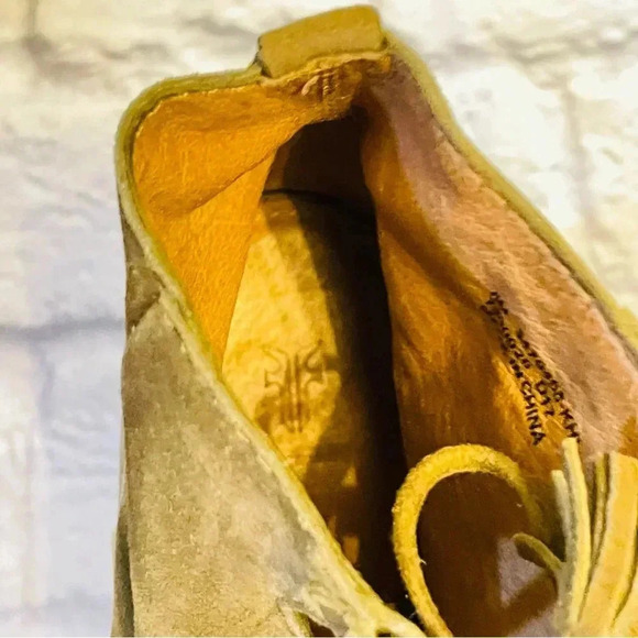 FRYE Women's Gabby Ghillie Block Heel Sandal Peep Toe Lace Up Bootie - Picture 8 of 15